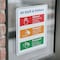 Signmission All Staff & Visitors, Vinyl Decal, 10 in x 7 in OS-2PACK-NS-D-710-25565 - alternate 2